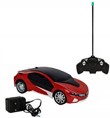 

Johnnie Boy Remote Control Famous Car Bmw I8 Electric Chargeable 3D Lightning Remote Control Toy Car red(Multicolor)