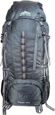

Mount Track Discover Trekking & Hiking/ Camping Backpack 75 Ltrs with Rain Cover Rucksack Rucksack - 75(Grey)