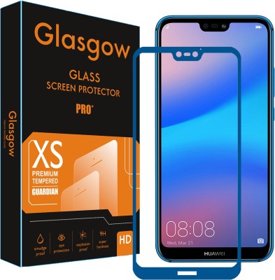 Glasgow Edge To Edge Tempered Glass for Huawei P20 LITE(Pack of 1)