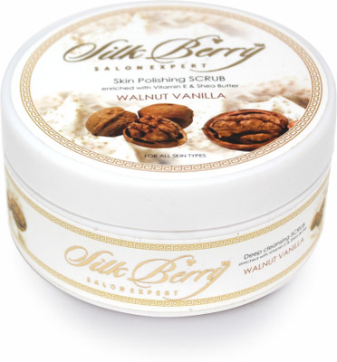 

Silkberry Walnut Vanilla Exfolating Scrub(250 g)