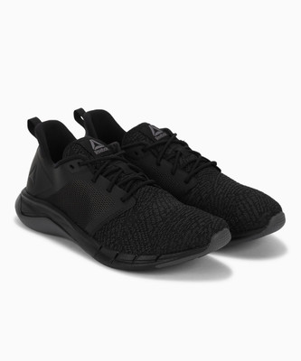

REEBOK PRINT RUN 3.0 Running Shoes For Men(Black, Black/ash grey
