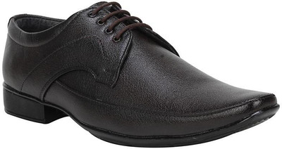 

Wenzel Men's Formal Leather Shoes Derby For Men(Brown