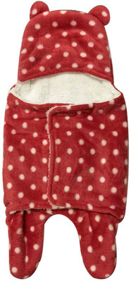 

Cute Collection New Born Baby Soft & Warm Blanket/Sleeping Bag Sleeping Bag(Red