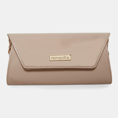 

Remanika Women Casual Beige Leatherette Sling Bag