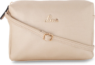 

Lavie Women Casual Beige Leatherette Sling Bag
