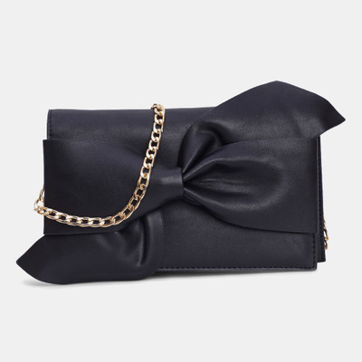 

Miss CL Women Casual Black Leatherette Sling Bag