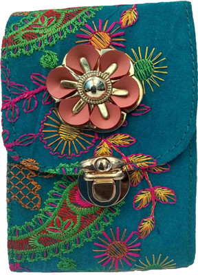

Tiptop Women Evening/Party Multicolor Cotton Clutch