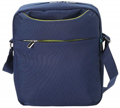 

SOFLEX Men & Women Casual Blue Nylon Sling Bag