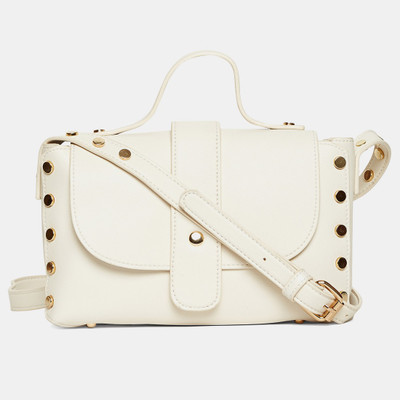 

Miss CL Women Casual White PU Sling Bag
