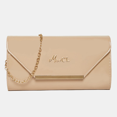 

Miss CL Women Casual Beige Leatherette Sling Bag