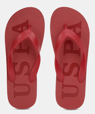 

U.S. Polo Assn Flip Flops, Red