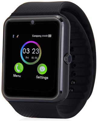 

JOKIN GT-08 Certified Latest Bluetooth 3GSmart Watch with Sim Card Slot Smartwatch(Black Strap Free Size)