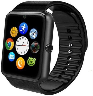 

Rewy AB GT08 Black Smartwatch(Black Strap Free Size)