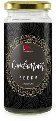 

looms & weaves Cardamom Seeds/Decorticated - 100 gm (Decorticated - Tiny, fragrant seed, removed from the cardamom pod)(100 g)