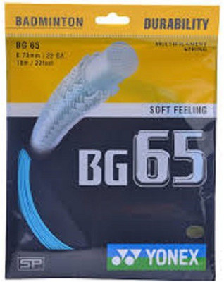 

Yonex BG 65 0.70 Badminton String - 10 m(Multicolor)