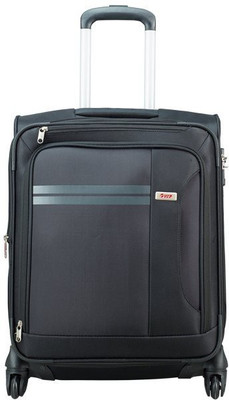 VIP PLAZMA 4W EXP STROLLY 55 BLACK Expandable Check-in Luggage -  inch(Black