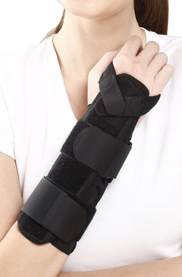 G.M.S Rehabilitation Forearm Splint - LEFT Splints(Grey)