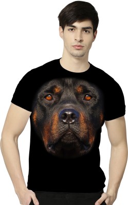 STAND OUT Graphic Print Men Round Neck Black T-Shirt