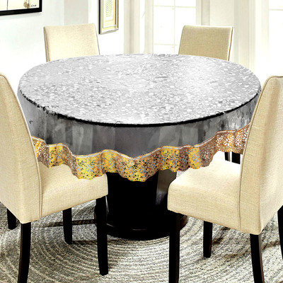 

E-Retailer Self Design 6 Seater Table Cover(Multicolor, Cotton)