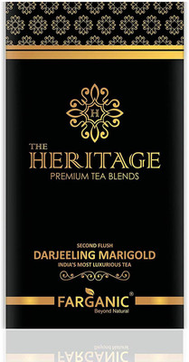 

FARGANIC THE HERITAGE DARJEELING MARIGOLD (GREEN TEA) - India's Most Premium and Luxurious Tea Series - 15 Tea Bags Marigold Green Tea Bags(15 Bags, Box)