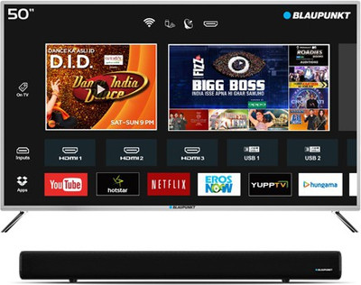 

Blaupunkt 127cm (50 inch) Full HD LED Smart TV with External Soundbar(BLA50AS570)