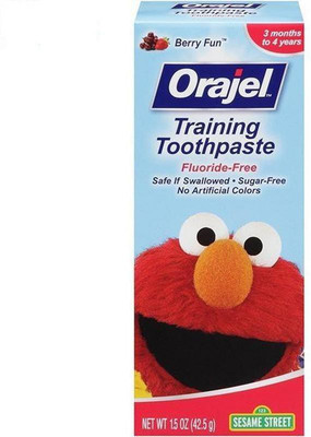 

Orajel Training Toothpaste 42.5g - Sesame Street (Pack of 6) Toothpaste(255 g, Pack of 6)