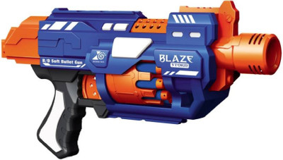 

M-Alive Automatic pistol Blaze Storm Elite Blaster Gun Toy For Kids Long Range Shooting Pistol(Blue, Orange)