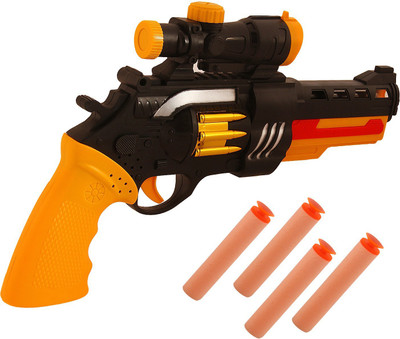 

Johnnie Boy TOYS Gun with Jelly Shots and Soft Foam Bullets(Multicolor)