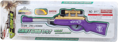 

BIG MONKEY TOYS Sniper gun (PURPLE)(Purple)