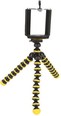 

LIFEMUSIC Mini Octopus Mobile Phone Camera Stand Clip Bracket Holder Tripod(Multicolor, Supports Up to 1500)