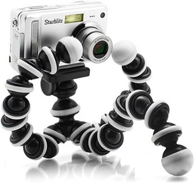 

BJORK Best buy new arrival fully flexible Universal Flexible 360 Degree Travel Compact Portable Octopus Mobile Phone octopus style gorilla tripod Stand for iPhone/Samsung/Android/Smartphones/DSLR Cameras for mobile shooting video & action mobile/camera ho