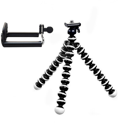 

LIFEMUSIC Flexible Mini Tripod 10 inch/Gorilla Tripod (multicolor) for Smartphones/DSLR Camera/Digital Camera/Action Camera/Mobile Stand with Universal Mobile Attachment Tripod(Multicolor, Supports Up to 1500)