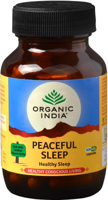 

Organic India Peacefull Sleep 60 Capsules Bottle(60 No)