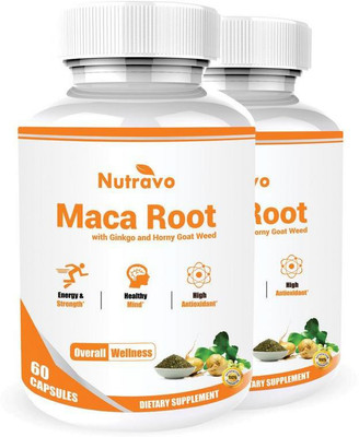 

Nutravo Maca Root with Horny Goat and Ginkgo -2B(120 g)