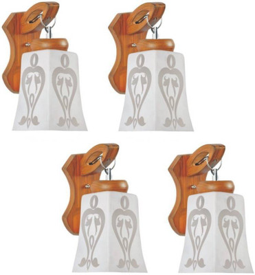 AFAST Pendant Wall Lamp Without Bulb(Pack of 4)