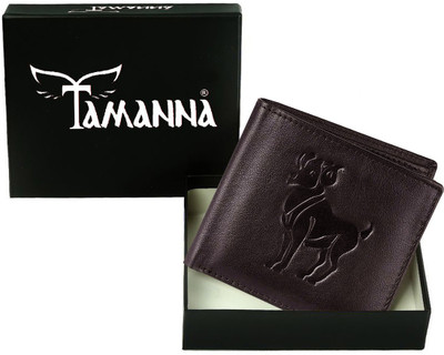 

Tamanna Men Casual Brown Genuine Leather Wallet(1 Card Slot)