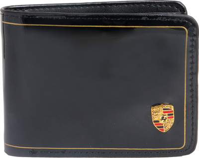 

Porsche Shining Men Black Canvas Wallet(5 Card Slots)