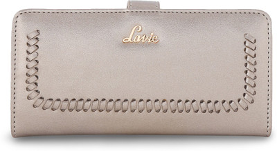 

Lavie Women Casual Silver Artificial Leather Wallet(6 Card Slots), Grey