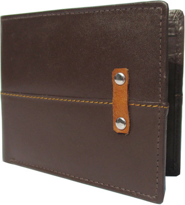 

Zubron Men Casual Brown Genuine Leather Wallet(3 Card Slots), Brn005