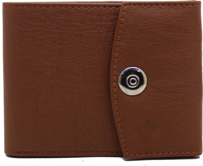 

MS Men Casual Brown Artificial Leather Wallet(6 Card Slots), Tan