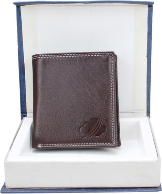 

Drizzle Men Brown Genuine Leather Wallet(4 Card Slots)