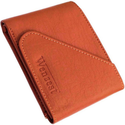 

Wenzest Boys Tan Artificial Leather Wallet(3 Card Slots)