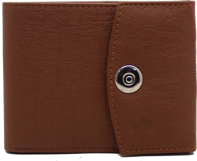 

MS Men Casual Brown Artificial Leather Wallet(6 Card Slots), Tan