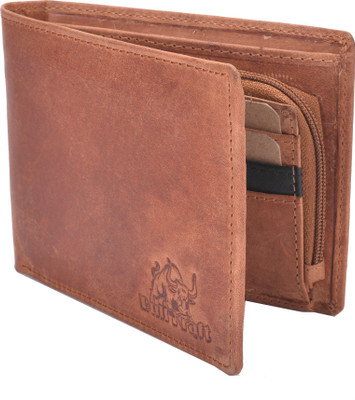 

Bull Kraft Men Brown Genuine Leather Wallet(6 Card Slots), Black-09;brown-05
