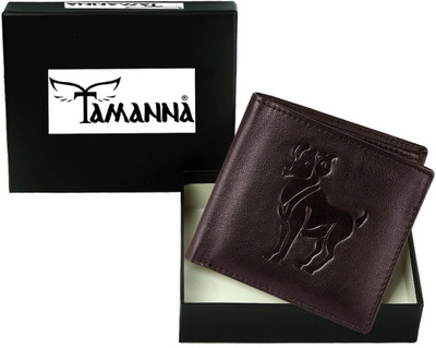 

Tamanna Men Casual Brown Genuine Leather Wallet(1 Card Slot)