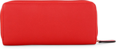 

Lavie Women Casual Red Artificial Leather Wallet(10 Card Slots)