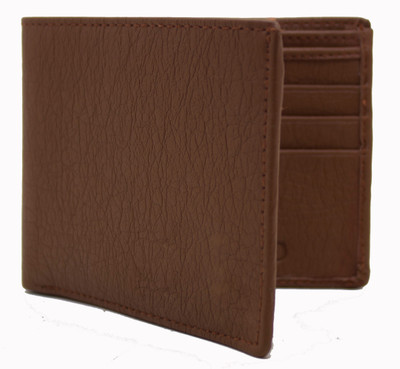 

MS Men Casual Brown Artificial Leather Wallet(10 Card Slots)