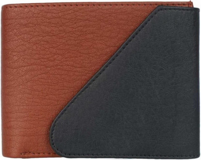 

Quetzal Men Casual Tan Artificial Leather Wallet(5 Card Slots), Brown