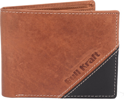 

Bull Kraft Men Brown Genuine Leather Wallet(7 Card Slots), Brown-05