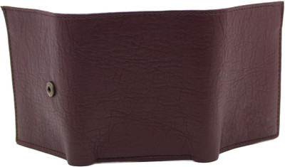

MS Men Casual Maroon Artificial Leather Wallet(4 Card Slots), Brown